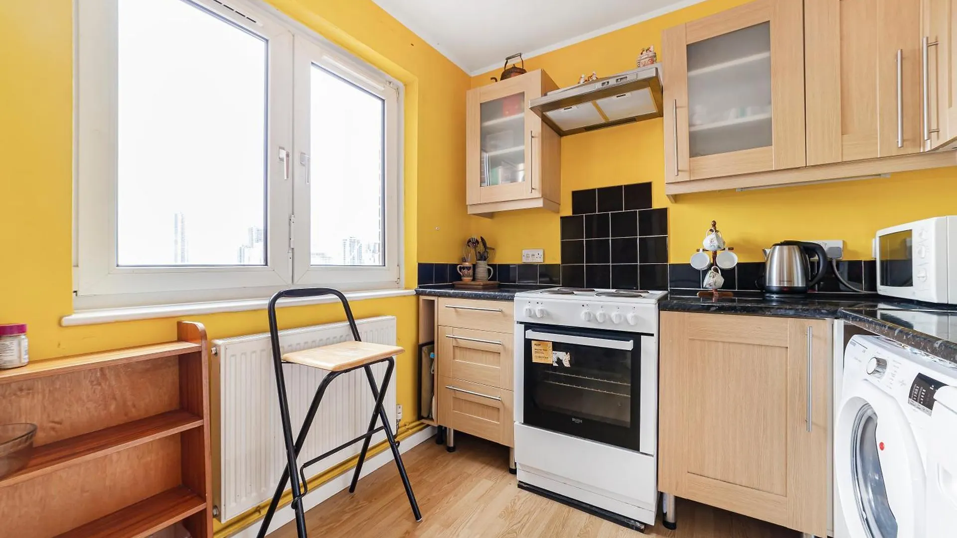 Penthouse 1Br Flat Wbalcony & City View, Walworth Londra Daire